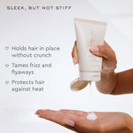 Angel Hold™ Styling Cream sleek, but not stiff
♡ holds hair in place without crunch
♡ tames frizz and flyaways
♡ protects hair against heat