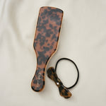 Bow Hair Tie in Tortoise Bow Hair Tie in Tortoise with boar bristle brush in tortoise