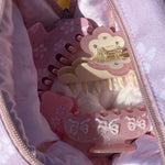 Cream Puff Clip Cream Puff Clip in Pouch with other Sugar Blossom Clips