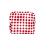 Gingham Pouch in Cherry Kiss Gingham Pouch in Cherry Kiss
