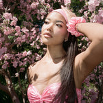 Hanbok Headband in Pink Nabi Hanbok Headband in Pink Nabi