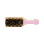 Mini Boar Bristle Brush in Pink Sugar Mini Boar Bristle Brush in Pink Sugar bristle view