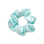 Sweet Dreams Silk Scrunchie in Mint Mochi Sky Sweet Dreams Silk Scrunchie in Mint Mochi Sky