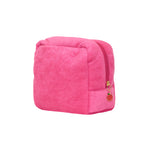Terry Pouch in Lychee Baby Terry Pouch in Lychee Baby zipper charm view