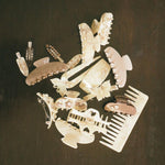 Popstar Clips in Tiramisu assorted chantilly hair accessories