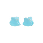 Baby Heart Clip Set in Aqua Love Baby Heart Clip Set in Aqua Love