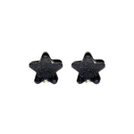 Baby Star Clip Set in Black Tinsel Baby Star Clip Set in Black Tinsel