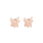 Baby Star Clip Set in Blush Baby Star Clip Set in Blush angled view