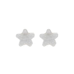Baby Star Clip Set in Silver Tinsel Baby Star Clip Set in Silver Tinsel