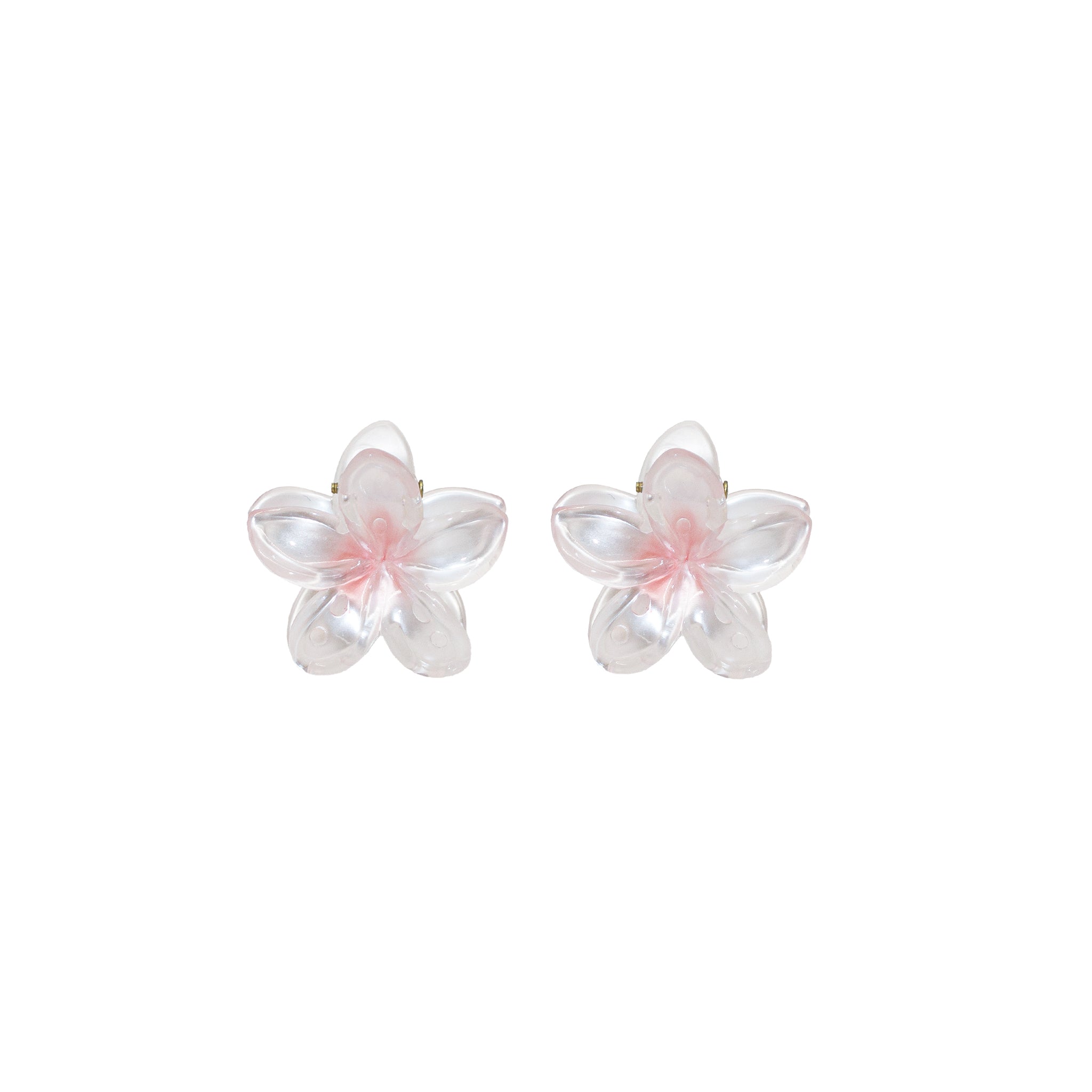 Baby Super Bloom Clip Set in Rose Pearl