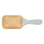 Bamboo Paddle Brush in Blue Sugar Bamboo Paddle Brush in Blue Sugar Bristles View