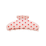Big Effing Clip in Blush Polka Dot Big Effing Clip in Blush Polka Dot