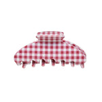 Big Effing Clip in Cherry Gingham Big Effing Clip in Cherry Gingham