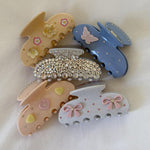 Blind Box Sweetheart Hair Claw Clips in Babiest Bows, Bluebell Flutter, Chantilly Fleur, Diamond Darling, Love You More