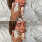 Blind Box model holding blind box and sweetheart clip in love you more