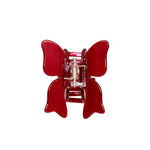 Bow Clip in Poinsettia Bow Clip in Poinsettia