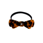 Bow Hair Tie in Tortoise Bow Hair Tie in Tortoise