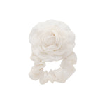 Camellia Scrunchie in Oyster Camellia Scrunchie in Oyster