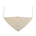 Crochet Head Scarf in Sugar Sand Crochet Head Scarf in Sugar Sand