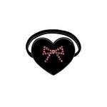 Heart Hair Tie in Night Angel Heart Hair Tie in Night Angel