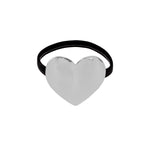 Heart Hair Tie in Tiara Heart Hair Tie in Tiara