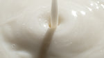 closeup of heavenly hair milk texture cropped closeup of heavenly hair milk texture cropped