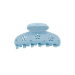 Lil Effing Clip in Blue Petal Eyelet Lil Effing Clip in Blue Petal Eyelet