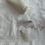 Popstar Clips in Soft n Sweet assorted emi jay popstar clips with angel hold on Emi Jay towel