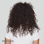 Halo Hair Oil ava's hair before and after halo hair oil