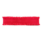 Ruffle Headband in Cherry Kiss Ruffle Headband in Cherry Kiss