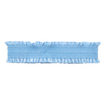 Ruffle Headband in Powder Blue Ruffle Headband in Powder Blue