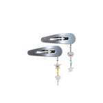 Snap Clip Set in Mother of Pearl Snap Clip Set in Mother of Pearl