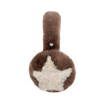 Sugar Muffs in Cocoa Love Sugar Muffs in Cocoa Love side view with EJ charm