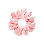 Sweet Dreams Silk Scrunchie in Rose Tan sweet dreams silk scrunchie in rose tan
