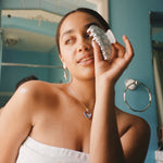 Big Effing Clip in Dream Cake model holding Big Effing Clip in Dream Cake