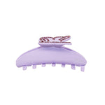 Mariposa Clip in Lilac Sunset front view of Mariposa Clip in Lilac Sunset