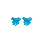Baby Daisy Clip Set in Aqua Baby Daisy Clip Set in Aqua