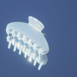 Big Effing Clip in Jet Lag Blue Big Effing Clip in Jet Lag Blue on mirror