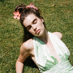 Big Effing Clip in Nirvana model wearing Big Effing Clip in Nirvana in hair