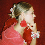 Big Effing Clip in Viva La Juicy model wearing Big Effing Clip in Viva La Juicy in hair