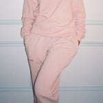 Limited Edition Sweat Bottom wearing Limited Edition Sweat Set