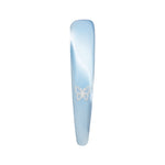 Halo Headband in Powder Blue side view Halo Headband in Powder Blue