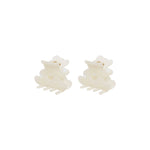 Teddy Bear Clip Set in Vanilla Bean Teddy Bear Clip Set in Vanilla Bean