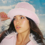 Teddy Bucket Hat in Marshmallow Teddy Bucket Hat in Marshmallow