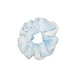 Tie Dye Pointelle Scrunchie in Sky Tie Dye Pointelle Scrunchie in Sky