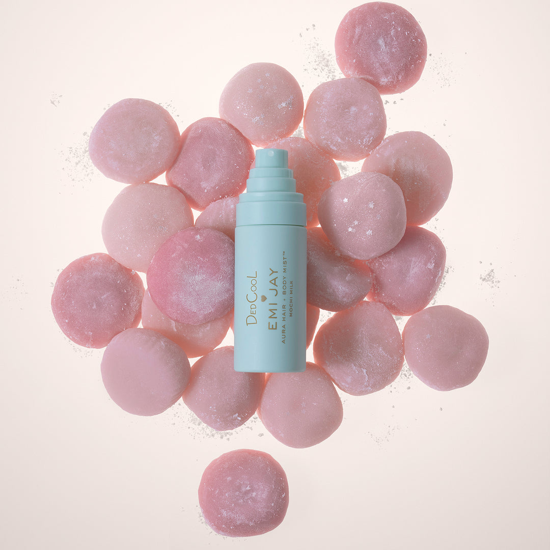 aura mist with mochi treats