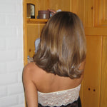 Olivia Jade hair after using dream creme