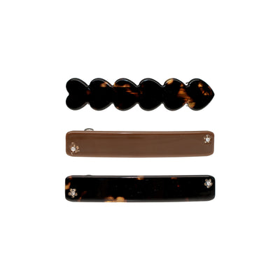 Barrette Set in Bear Hug