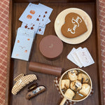 Dream Crème Toasted Sugar Card Deck with emi jay cookie, toasted sugar aura mist & dream creme, hot cocoa, sugar packets, and hair clips