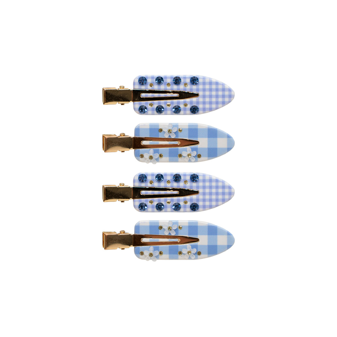 Popstar Creaseless Makeup Hair Clips in Berry Parfait